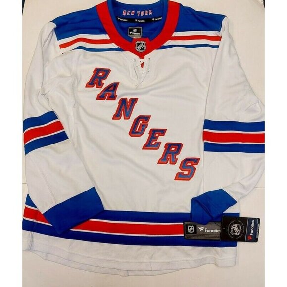 Fanatics Other - Fanatics NHL New York Rangers Breakaway Jersey Mens Size M White Red Blue